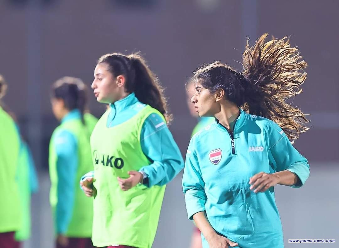 ناشئات العراق من أجل التعويض أمام الأردن